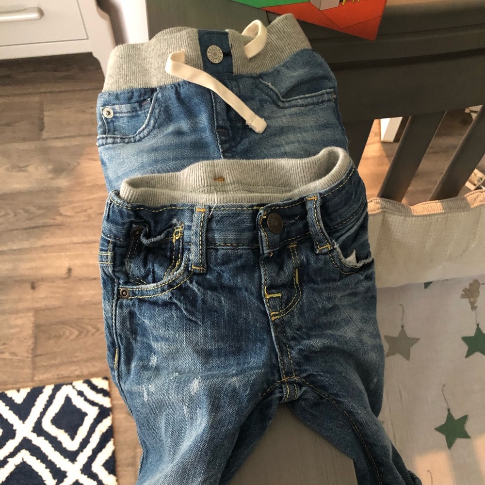 Baby Gap baby boy jeans - 3-6 months